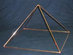 All hand made Copper Pyramid, egyptian, magic, pyramid structure, riki, yoga, magic, crystal, new age pyramid. 